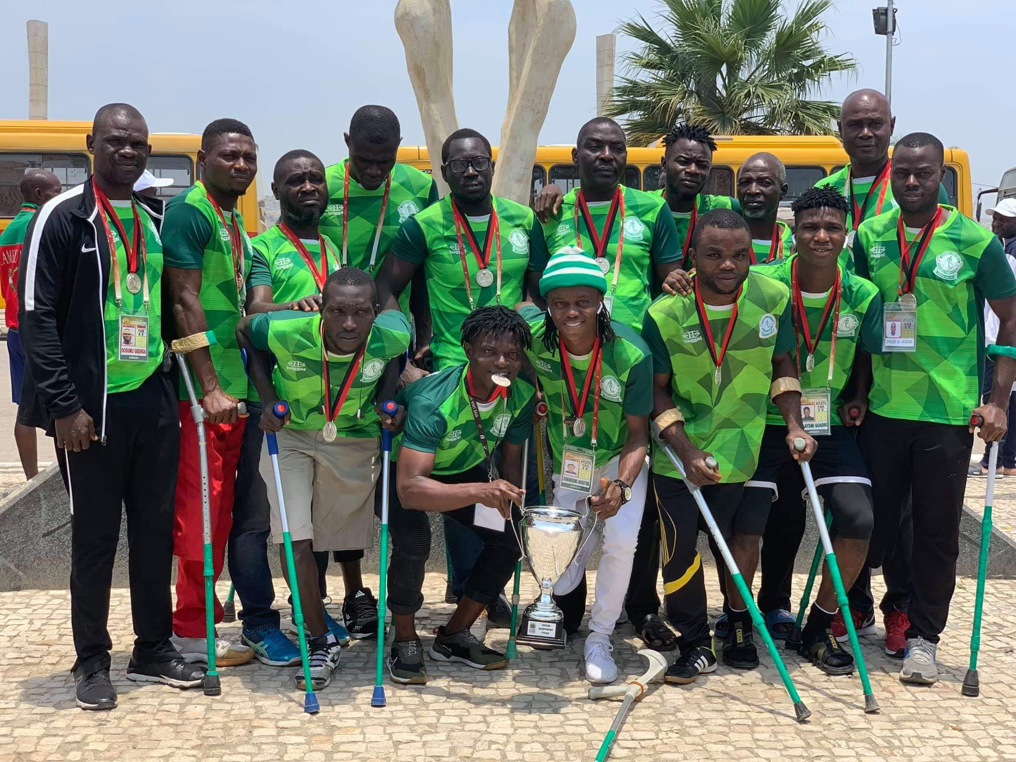 Nigeria amputee football team